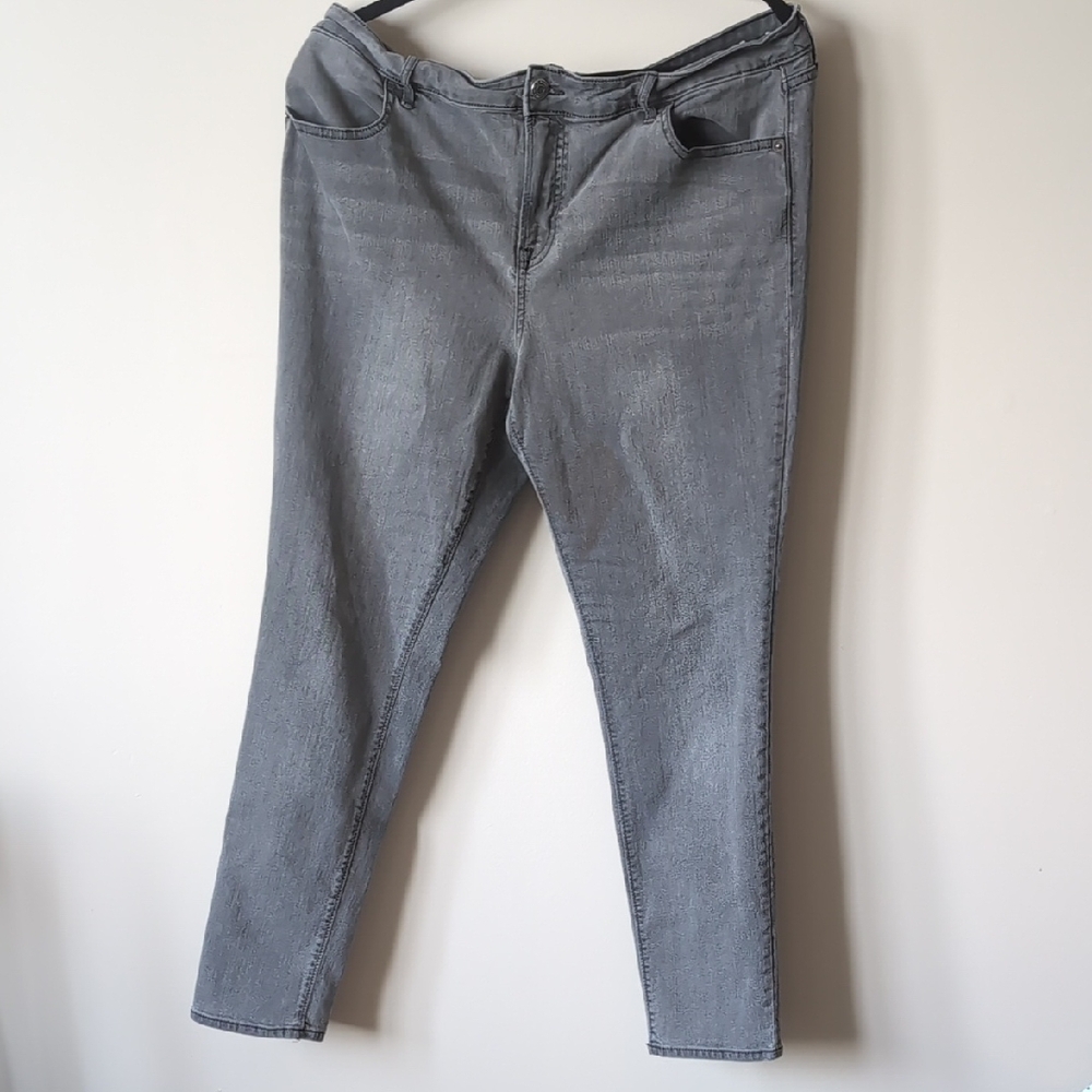 Old Navy Gray Skinny Jeans Modern Fit